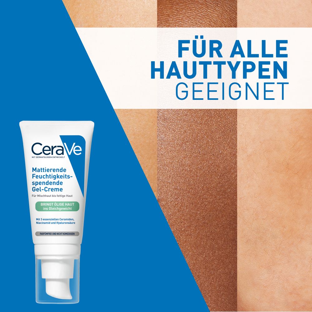 CeraVe Mattierende Feuchtigkeitsspendende Gel-Creme 52 ml Creme