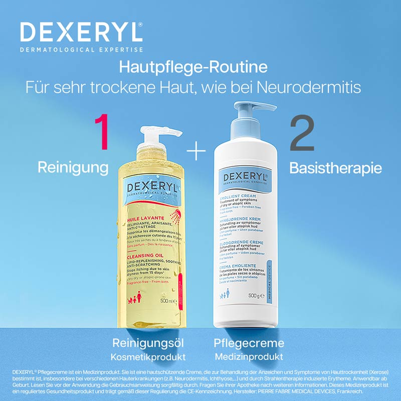 DEXERYL CLEANSING OIL 500 ml Duschgel