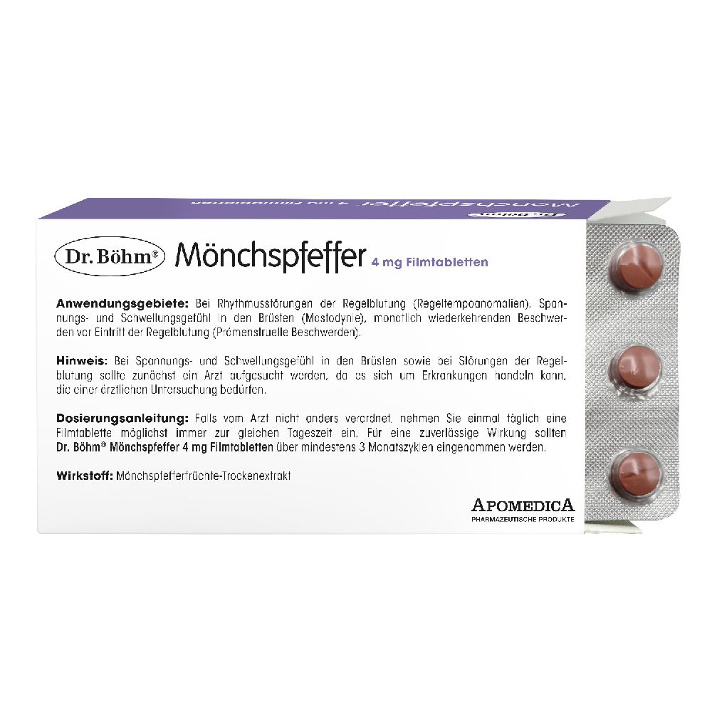 Dr. Böhm Mönchspfeffer 4 mg 60 St Filmtabletten