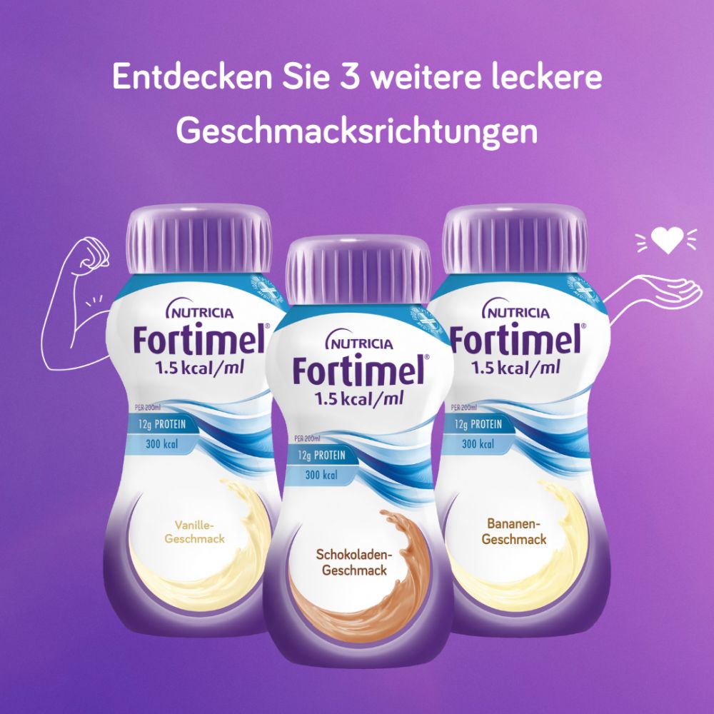 Fortimel 1,5 kcal/ml Erdbeer-Geschmack 32X200 ml Flüssigkeit