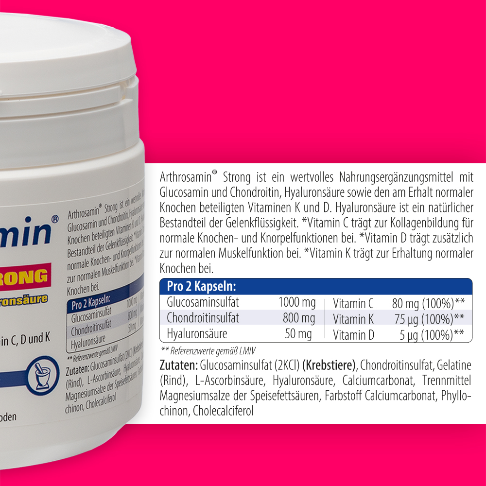Arthrosamin STRONG Gelenkkapseln 270 St Kapseln