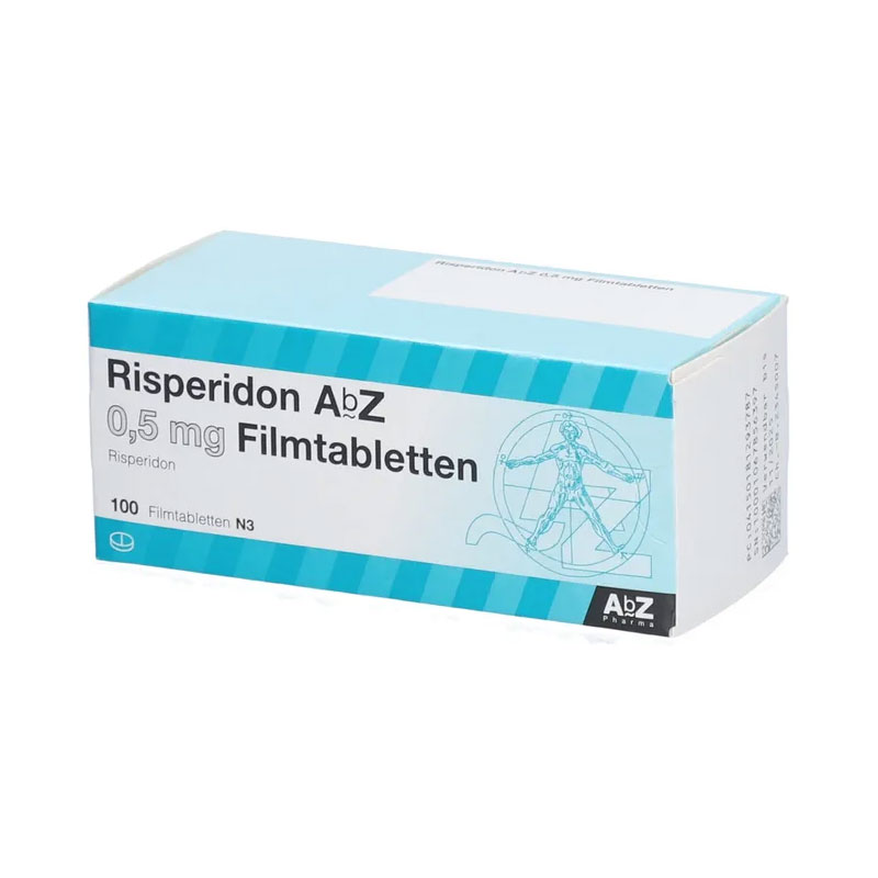 Risperidon AbZ 0,5 mg 100 St Filmtabletten