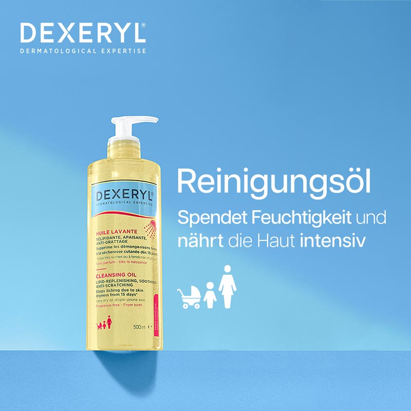 DEXERYL CLEANSING OIL 500 ml Duschgel