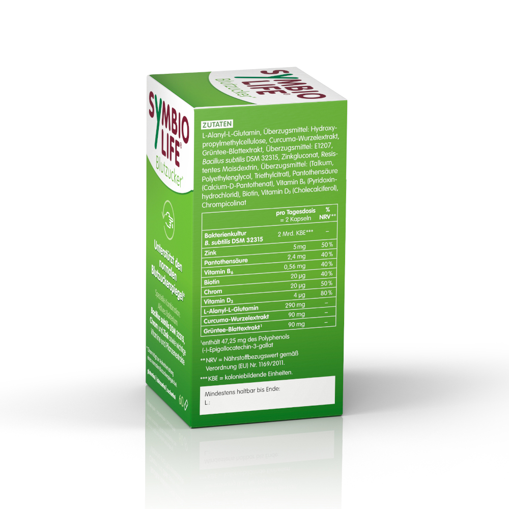 SYMBIO LIFE Blutzucker  60 St Kapseln