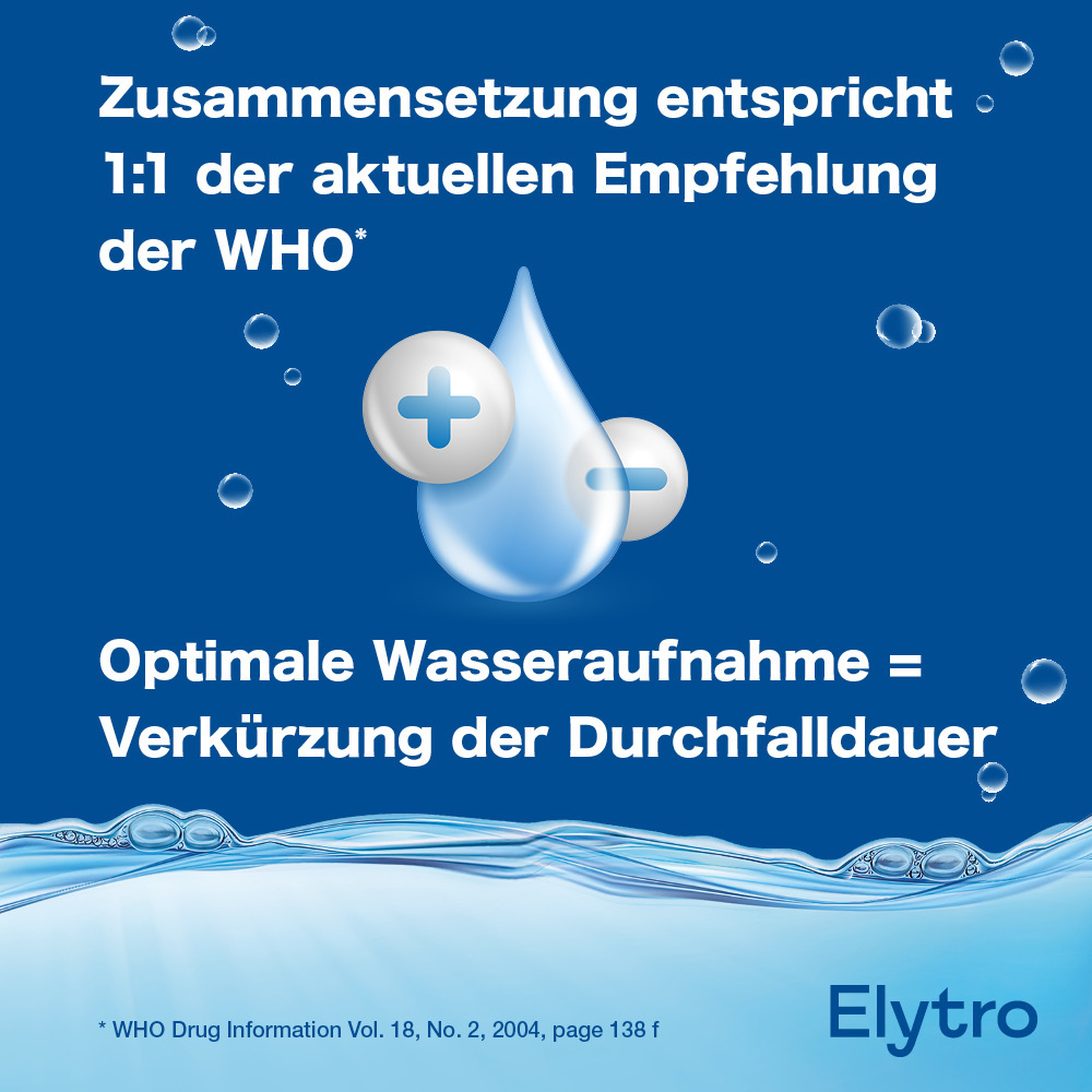 Elytro Glucose-Elektrolyt-Mischung 20 St Pulver zur Herstellung einer Lösung zum Einnehmen