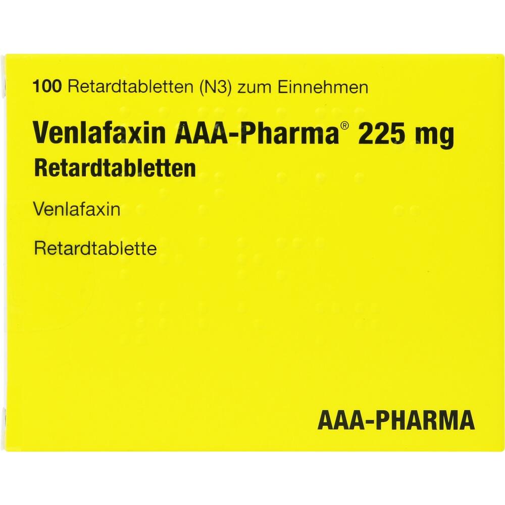 Venlafaxin AAA-Pharma 225 mg 100 St Retard-Tabletten