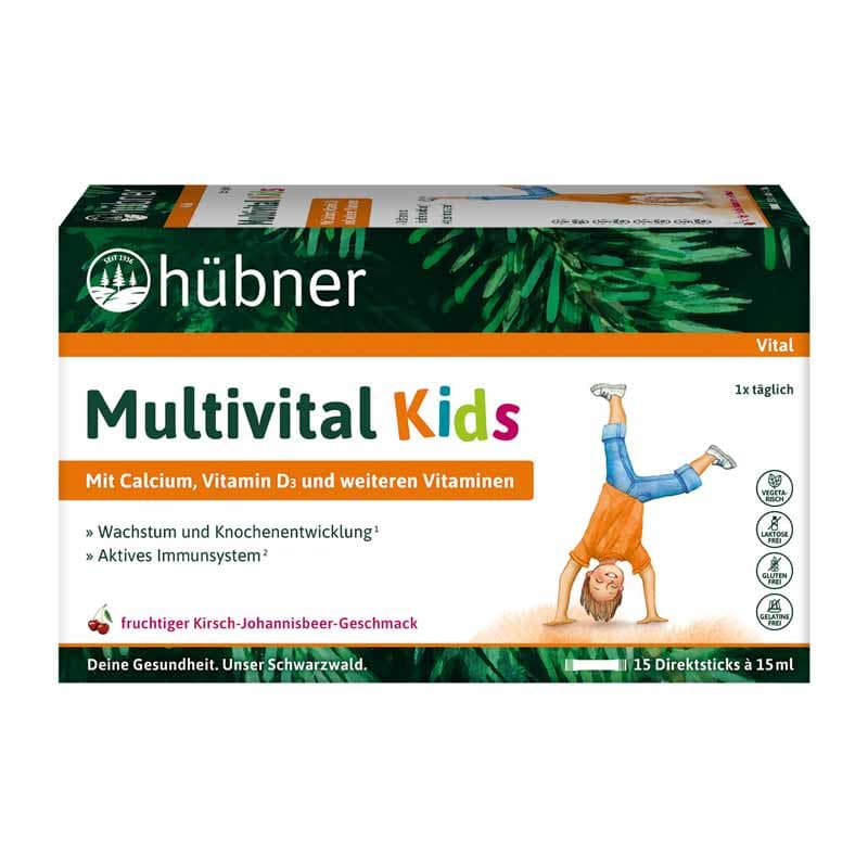 hübner Multivital Kids 15X15 ml Flüssigkeit