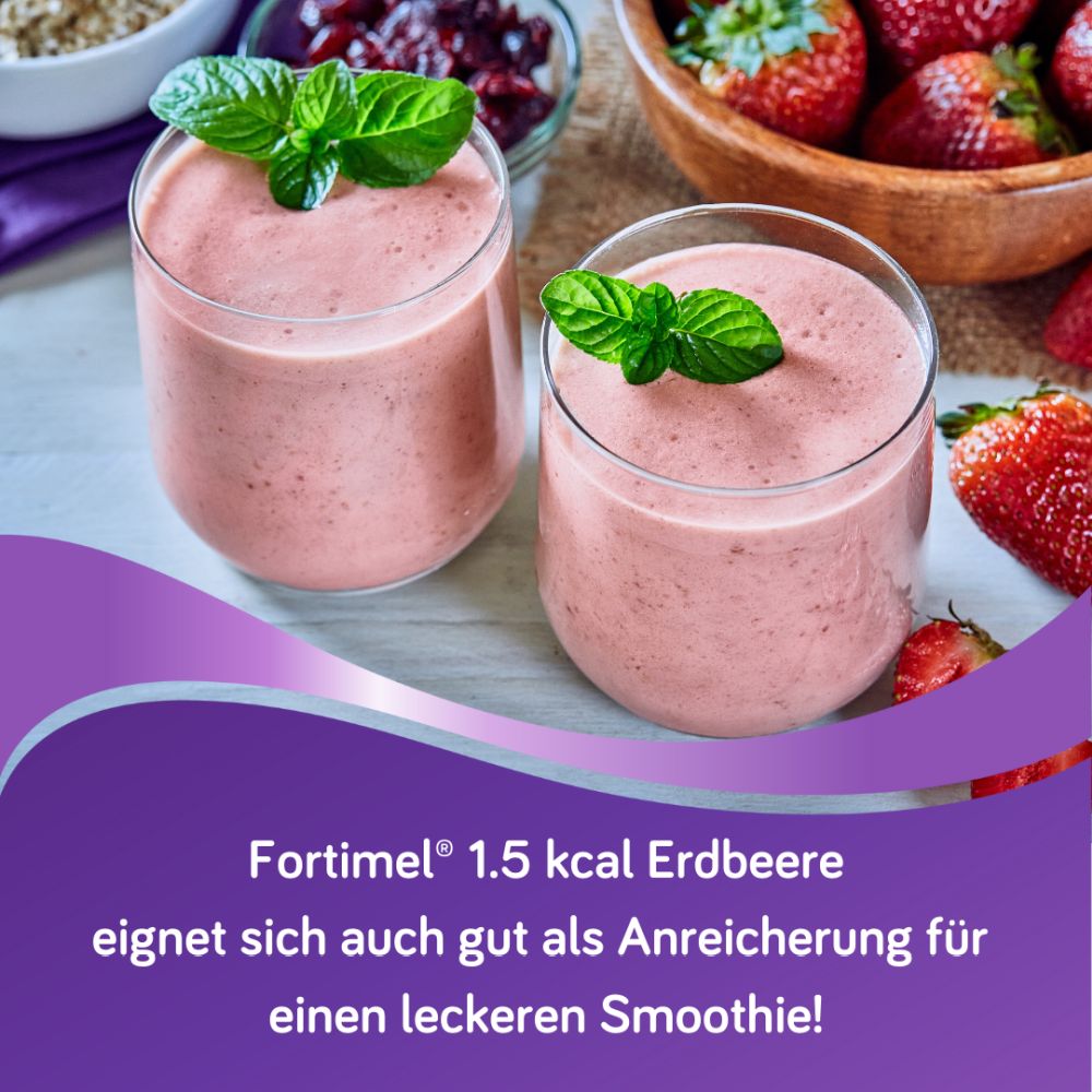 Fortimel 1,5 kcal/ml Erdbeer-Geschmack 32X200 ml Flüssigkeit