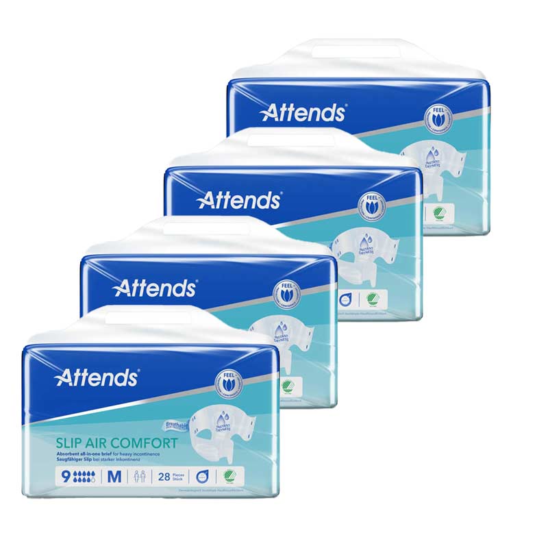 Attends SLIP AIR COMFORT 9 M Box 4X28 St