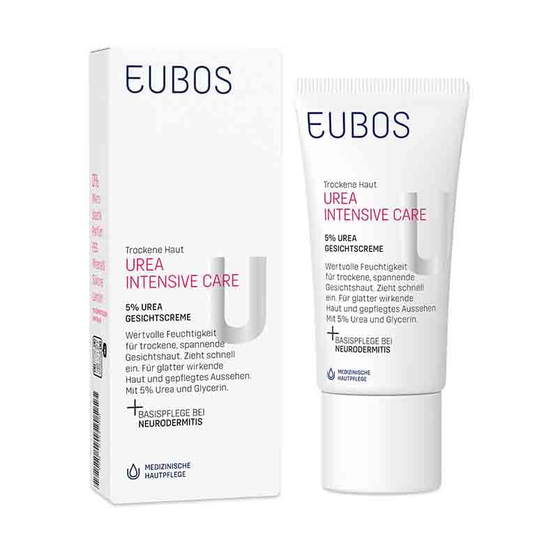 EUBOS TROCKENE Haut Urea 5% Gesichtscreme 50 ml Creme