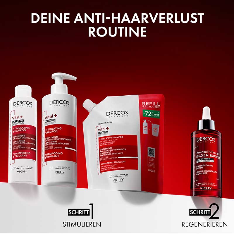 VICHY DERCOS Vital-Shampoo mit Aminexil  200 ml Shampoo
