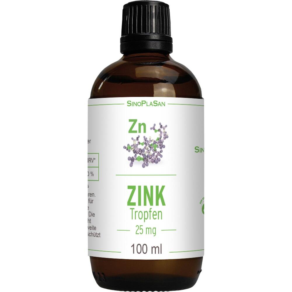 Zink Tropfen 25 mg 100 ml 100 ml Tropfen zum Einnehmen