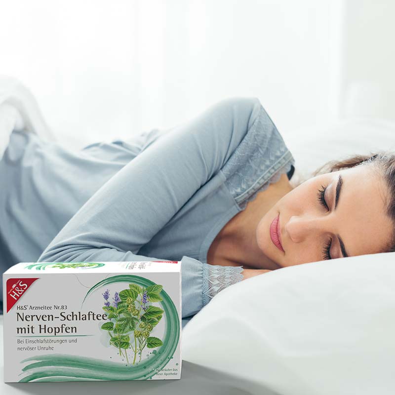 H&S Arzneitee Nerven- und Schlaftee mit Hopfen 20X1.5 g Filterbeutel