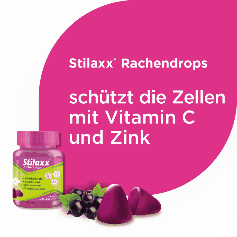 Stillax Rachendrops 30 St Lutschpastillen