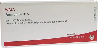Amnion Gl D15 Ampullen 10X1 ml Ampullen