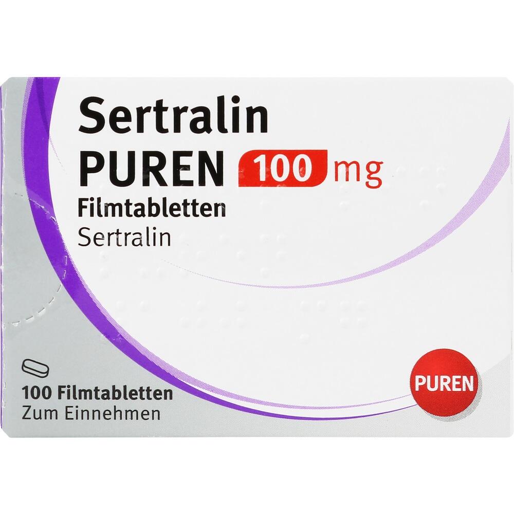 Sertralin PUREN 100 mg 100 St Filmtabletten