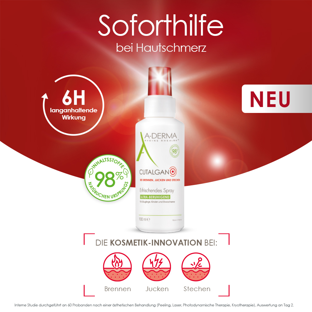 A-DERMA Cutalgan  Erfrischendes Spray 100 ml Spray