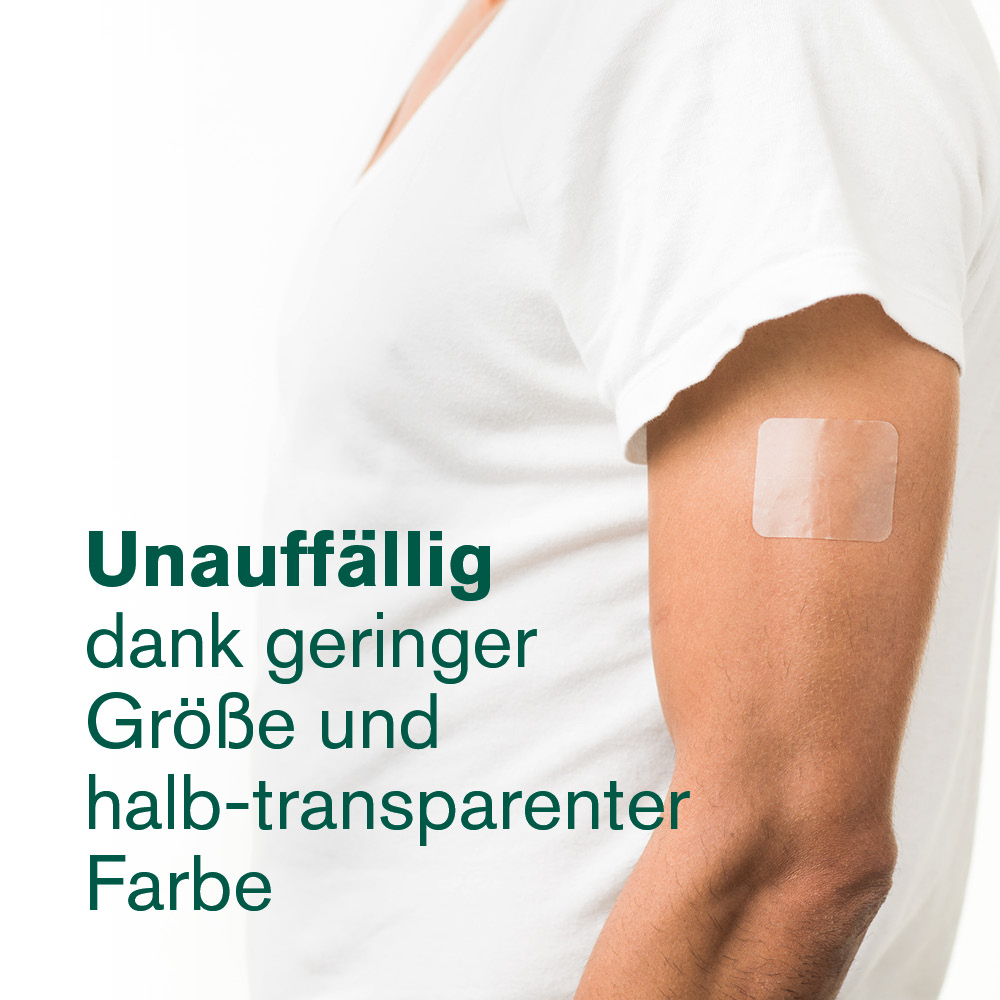 nicorette Nikotinpflaster mit 10 mg Nikotin zur Raucherentwöhnung