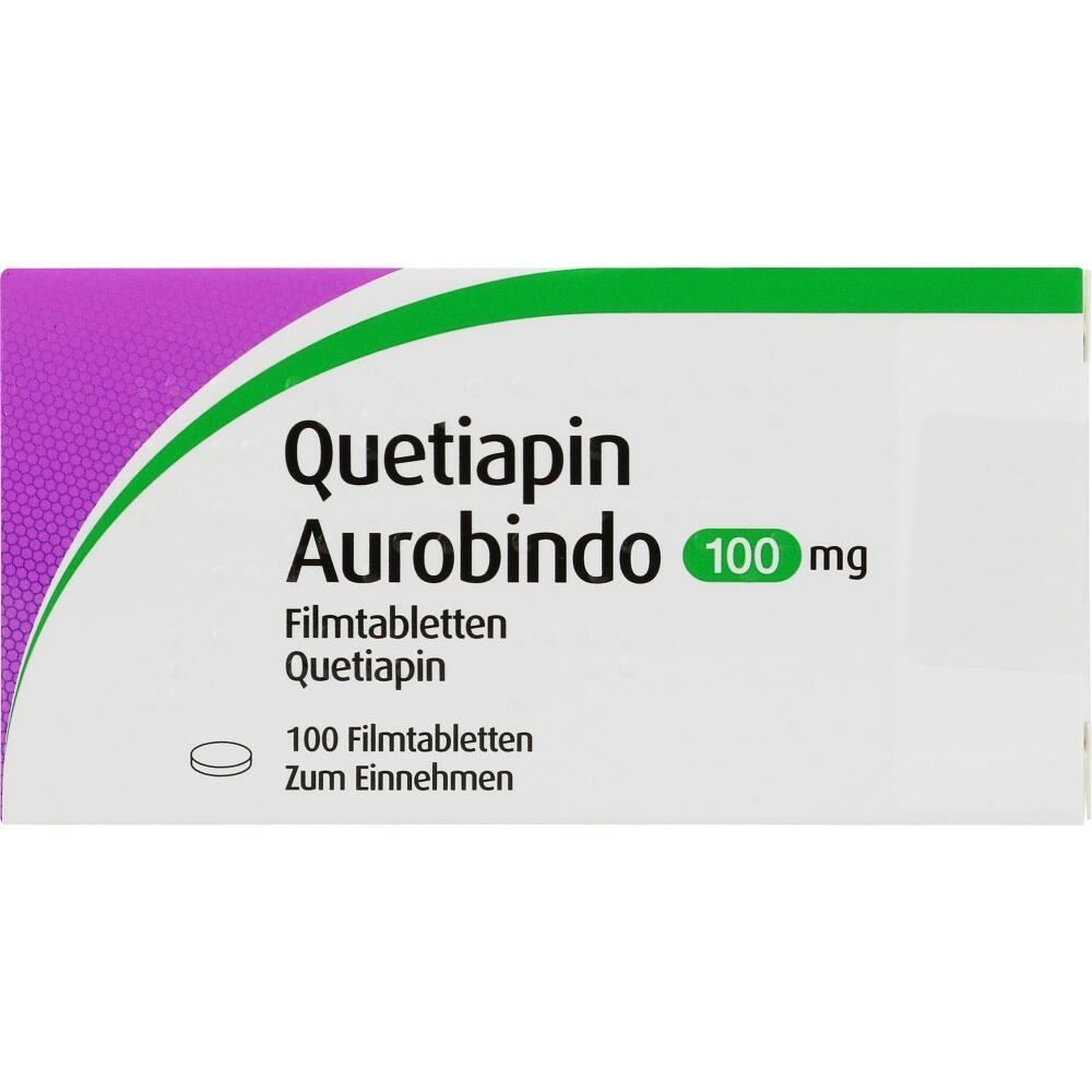 Quetiapin Aurobindo 100mg 100 St Filmtabletten