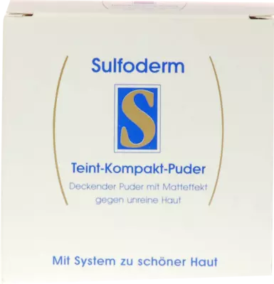 SULFODERM S Teint Kompakt Puder 10 g Puder