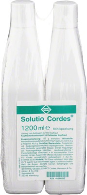 SOLUTIO CORDES Lösung 2X600 ml Lösung