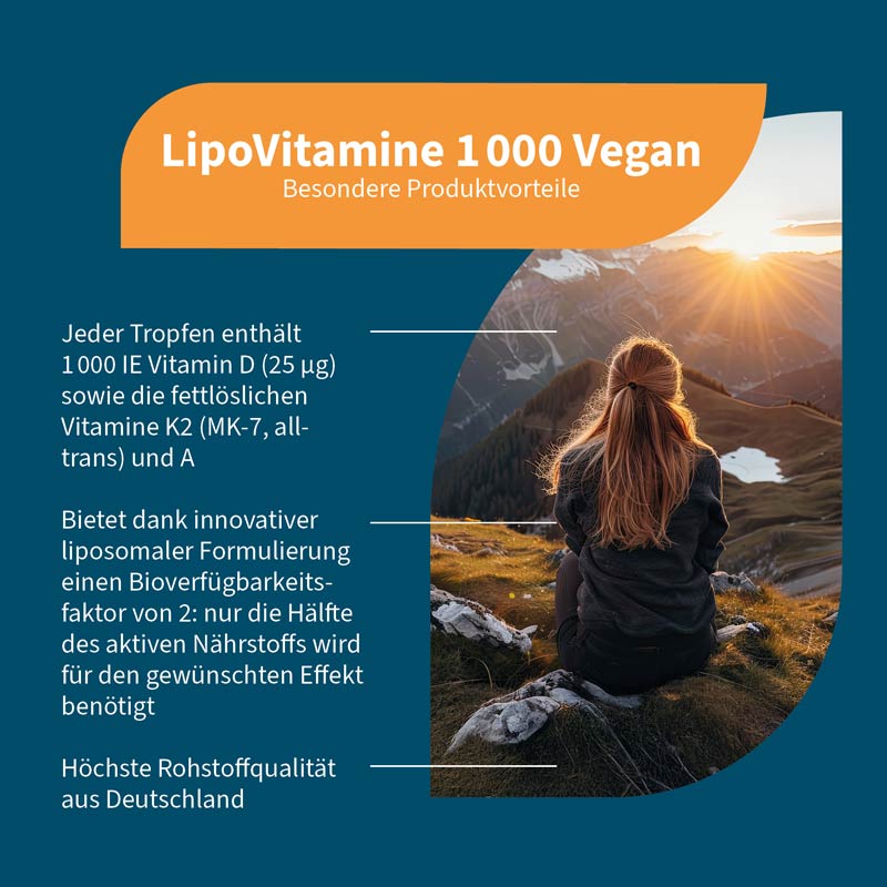 NatuGena LipoVitamine 1000 Vegan 15 ml Tropfen