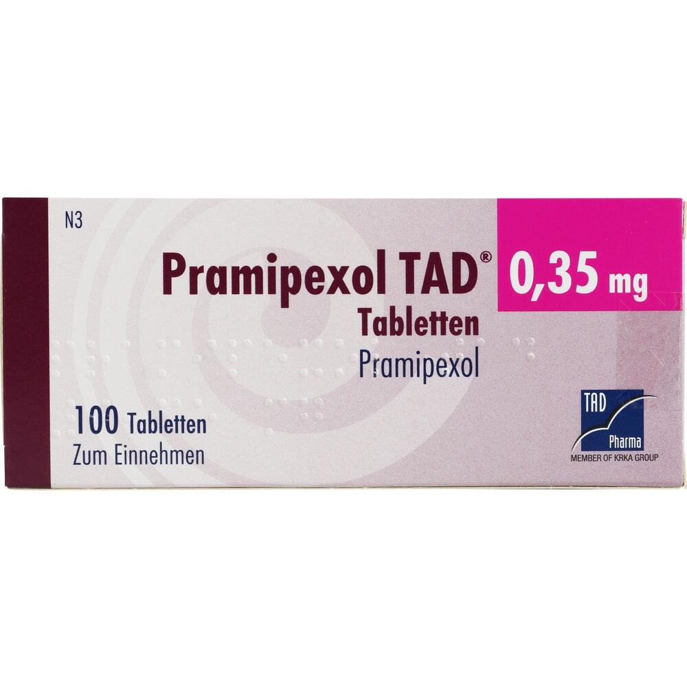 Pramipexol TAD 0,35mg 100 St Tabletten