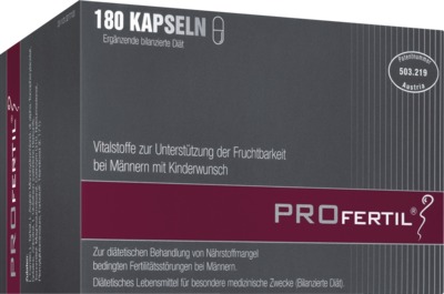 PROFERTIL Kapseln 180 St Kapseln