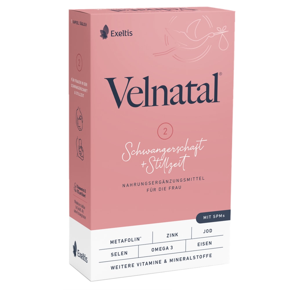 Velnatal 2 Schwangerschaft und Stillzeit 30 St Weichkapseln