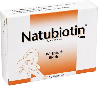 NATUBIOTIN Tabletten 50 St Tabletten