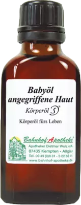 Babyöl angegriffene Haut 50 ml Öl