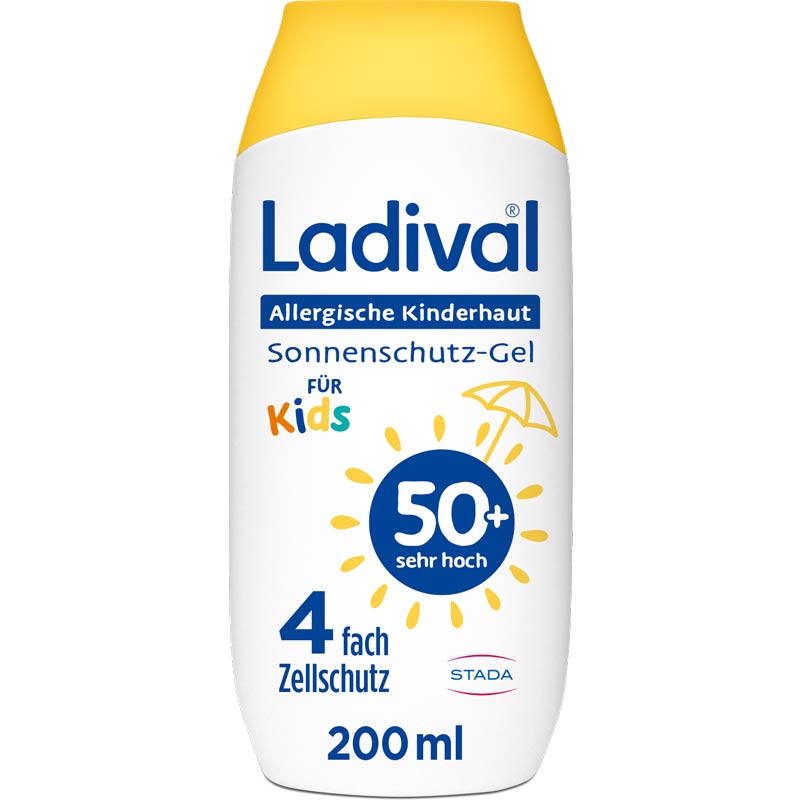 Ladival Allergische Kinderhaut Sonnenschutz-Gel für Kids LSF 50+ 200 ml Gel