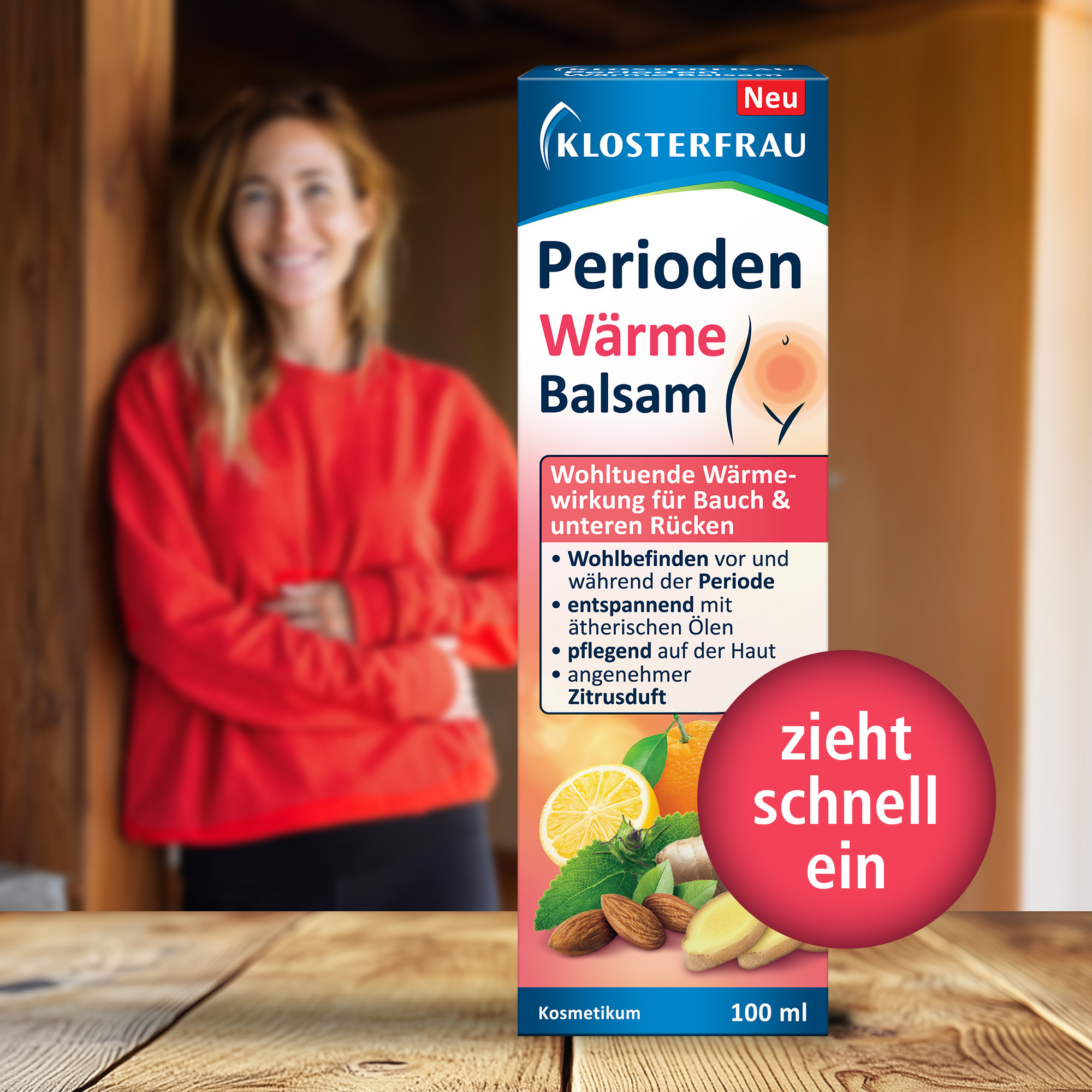 KLOSTERFRAU Perioden Wärme Balsam 100 ml Balsam