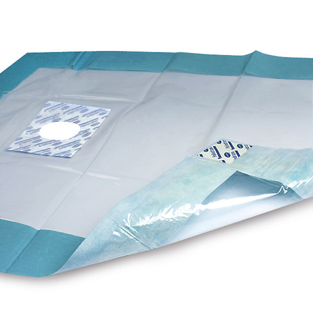 FOLIODRAPE protect Lochtuch 45x75 cm/7 cm 65 St Tücher