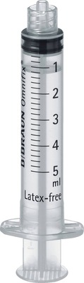 OMNIFIX Solo Spritze 5 ml Luer Lock latexfrei 100X5 ml Spritzen