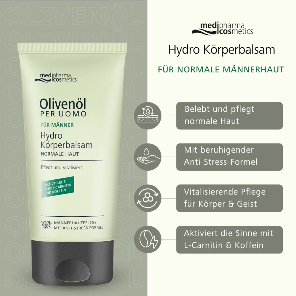 Olivenöl PER UOMO Hydro Körperbalsam 150 ml Creme