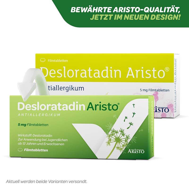 Desloratadin Aristo 5mg 50 St Filmtabletten