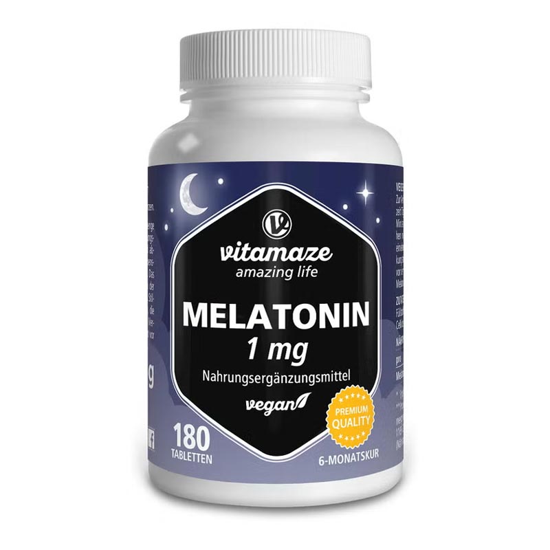 vitamaze MELATONIN 1mg 180 St Tabletten
