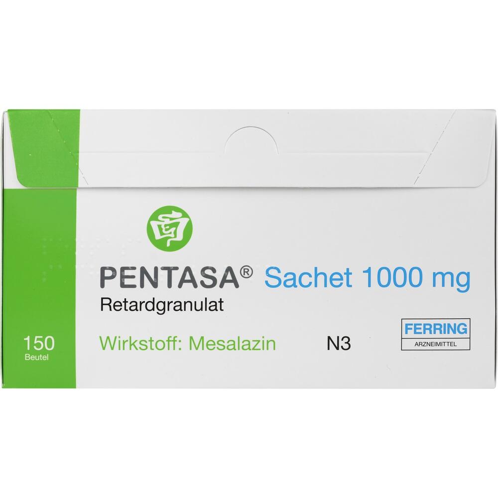 PENTASA Sachet 1000mg 150 St Retard-Granulat