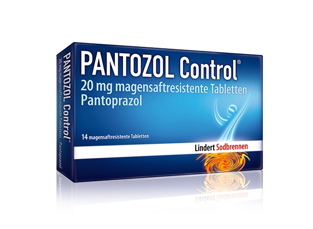 PANTOZOL Control 20mg 14 St Tabletten magensaftresistent
