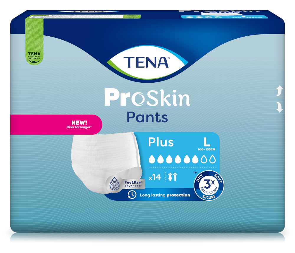 TENA Pants Plus L bei Inkontinenz 4X14 St