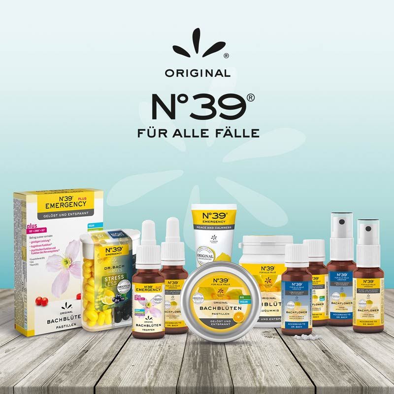 BACHBLÜTEN Nummer 39 FÜR ALLE FÄLLE Pastillen BIO 45 g Pastillen