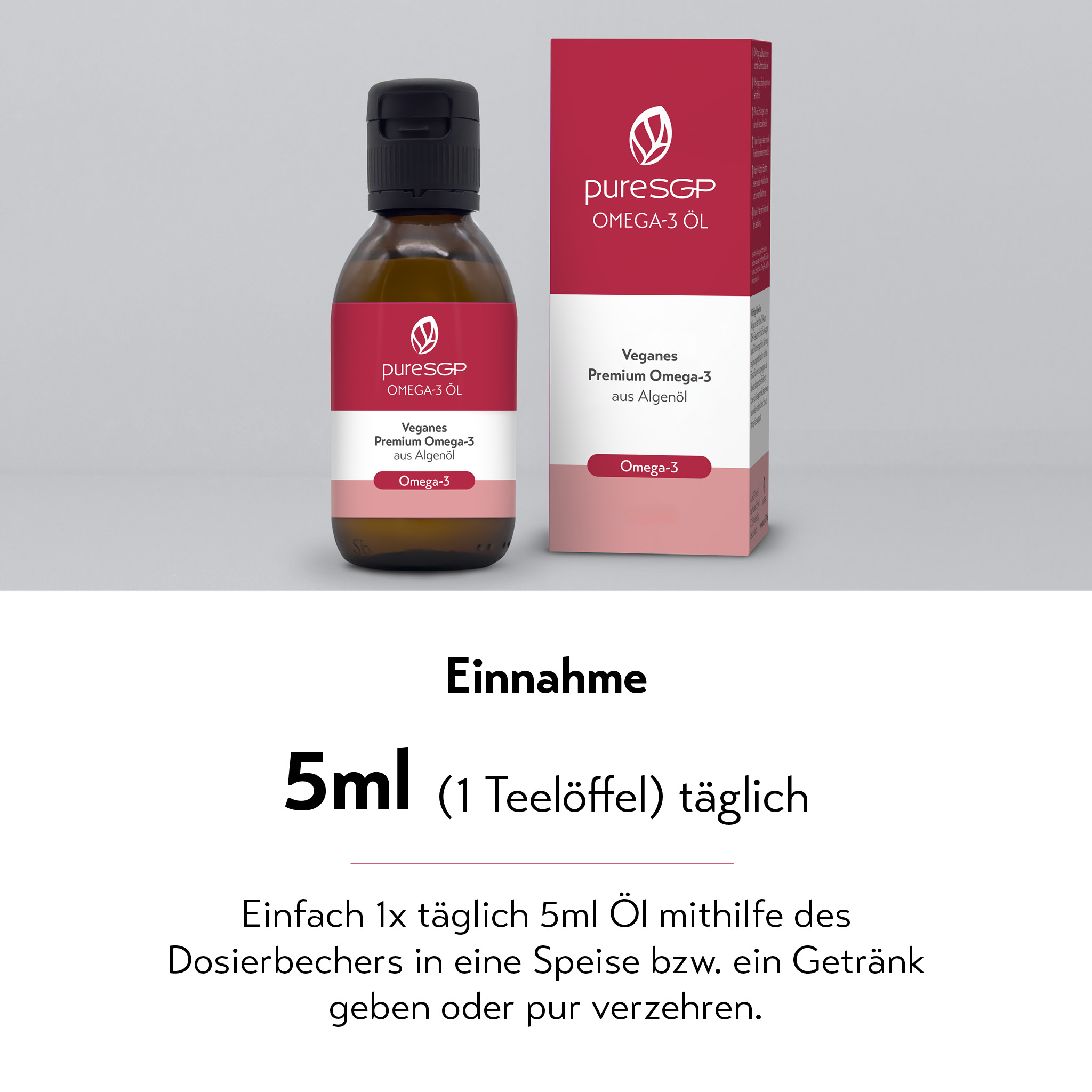 pureSGP OMEGA-3 ÖL 150 ml Tropfen