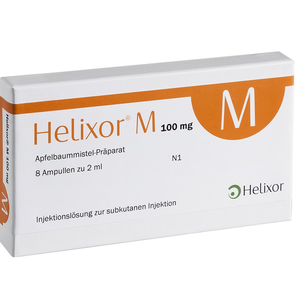 HELIXOR M Ampullen 100 mg 8 St Ampullen