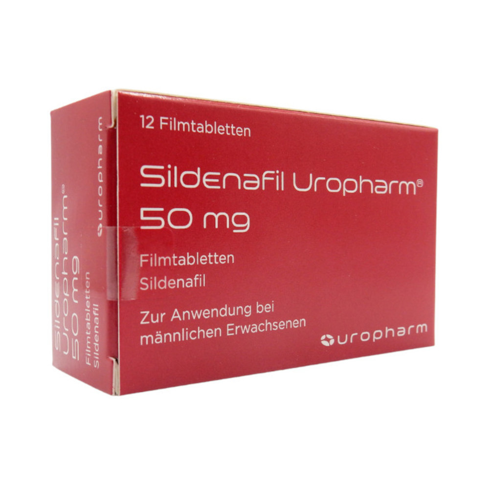 Sildenafil Uropharm 50mg 12 St Filmtabletten