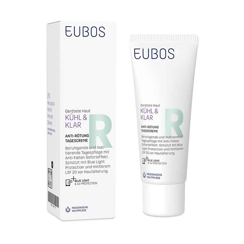 EUBOS KÜHL & KLAR ANTI - RÖTUNG TAGESCREME LSF 20 40 ml Creme