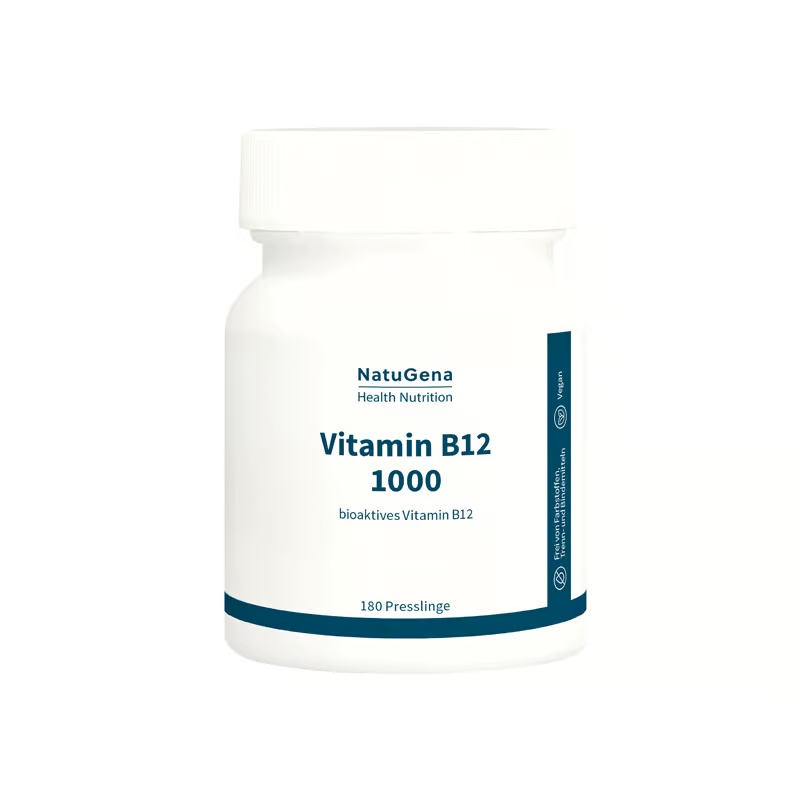 NatuGena Vitamin B12 1000 180 St Presslinge