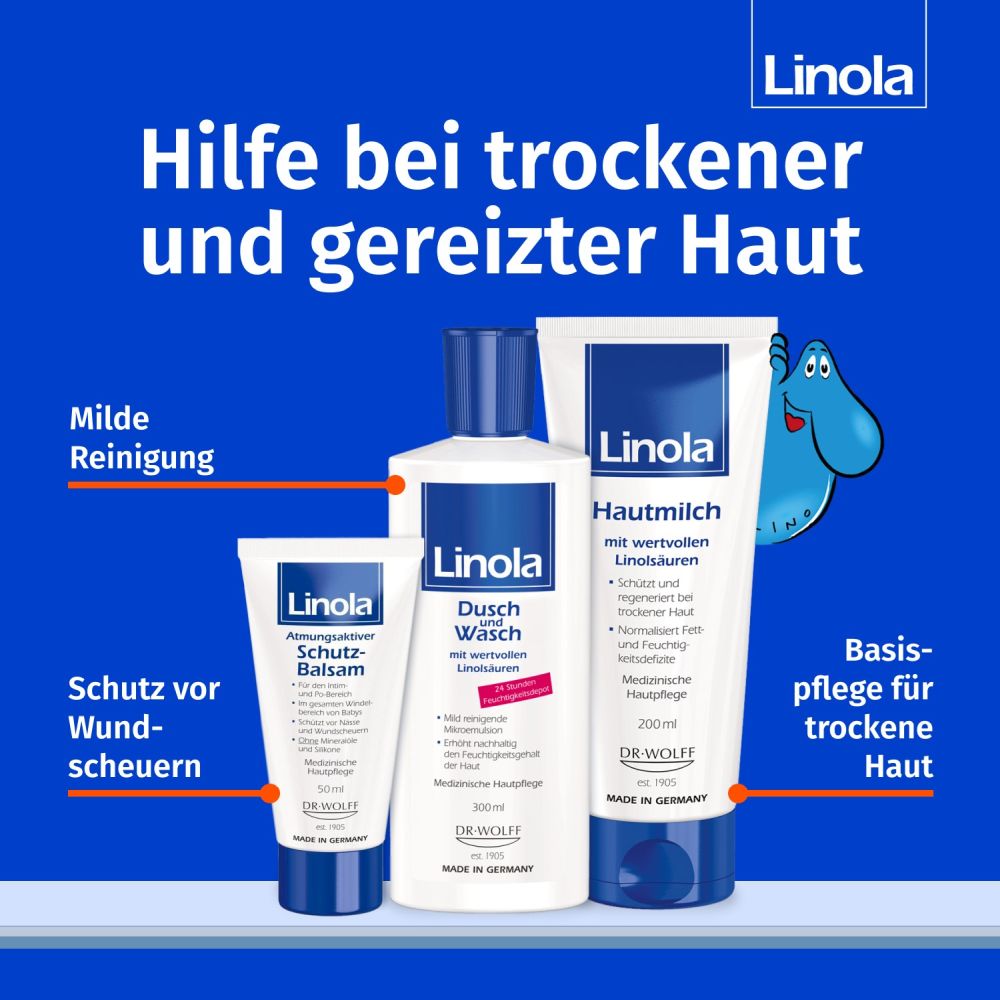 Linola Atmungsaktiver Schutz-Balsam 100 ml Balsam