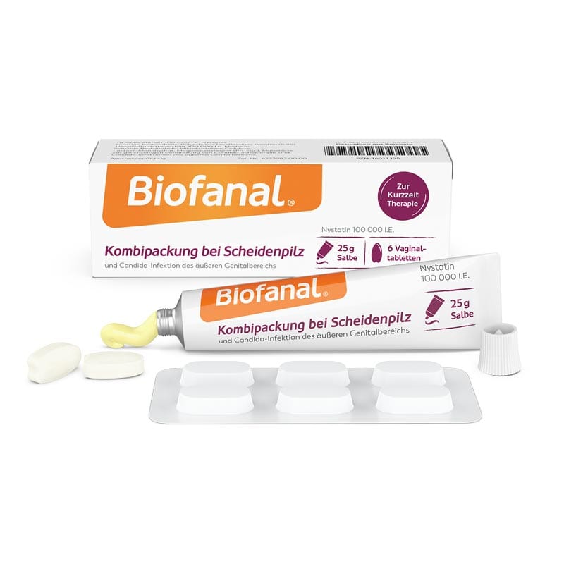 Biofanal Kombipackung bei Scheidenpilz 1 Packung Kombipackung