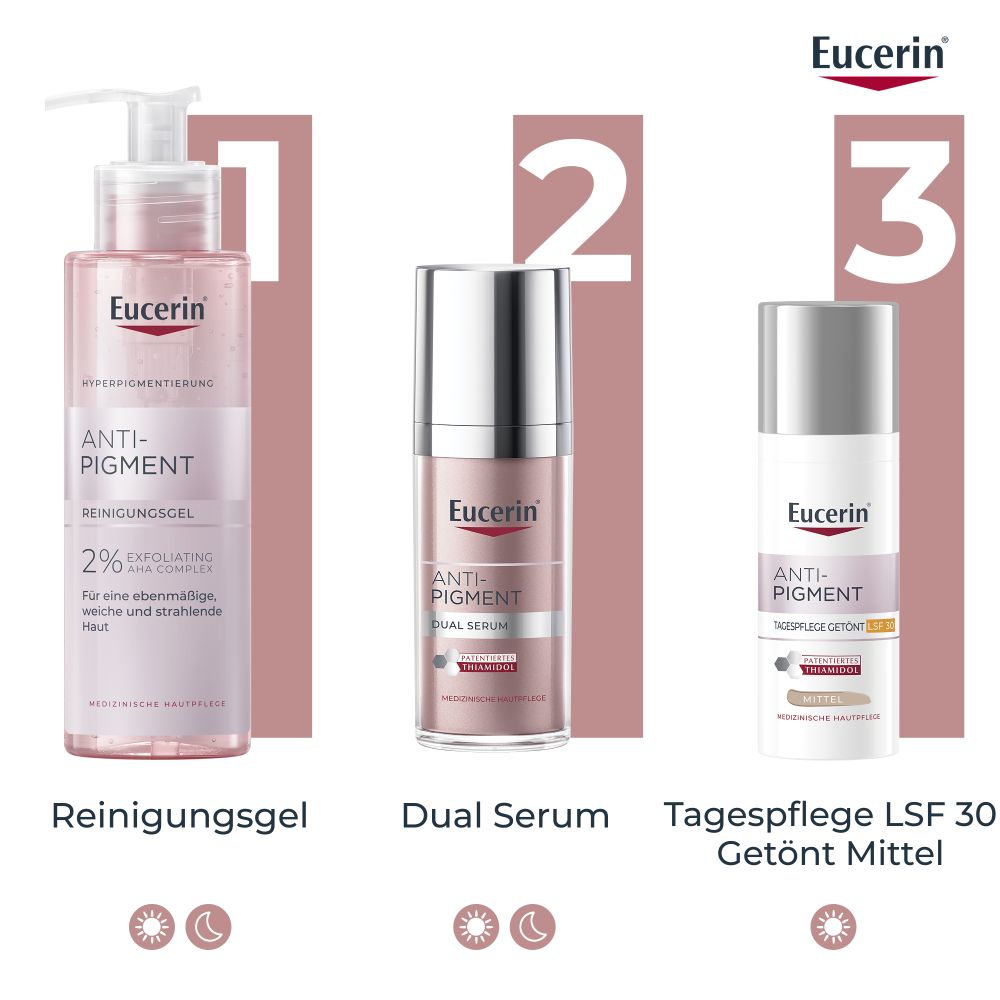 Eucerin Anti Pigment Tagescreme mit Thiamidol Mittel 50 ml Tagescreme